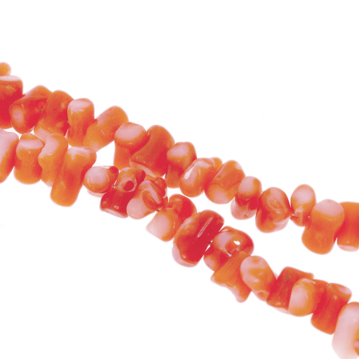 Coral Coral Necklace Metal  13.4g　Ladies