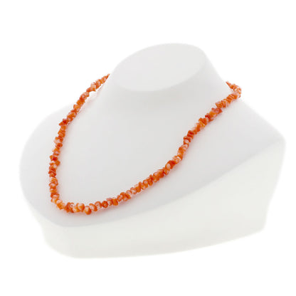 Coral Coral Necklace Metal  13.4g　Ladies