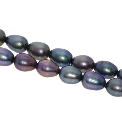 Freshwater Pearl Pearl Long Necklace Silver  60.1g　Ladies