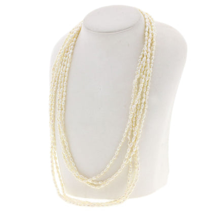 Freshwater Pearl 3-piece set long Necklace   62.6g　Ladies