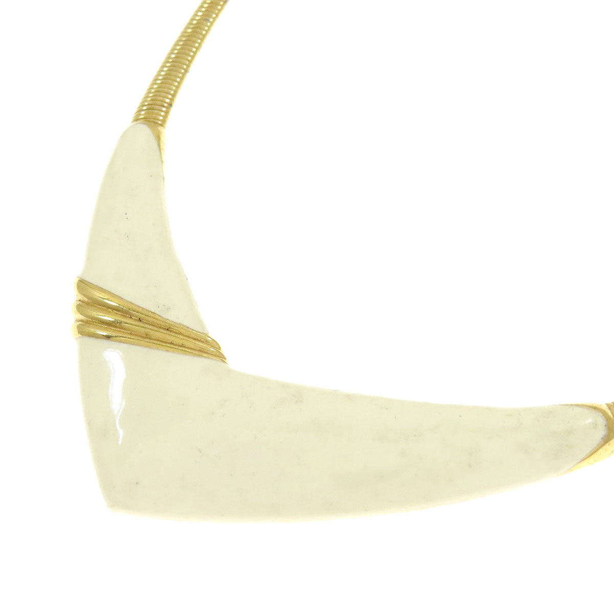 Set of 3 fake pearls Necklace stainless steel Fake pearl 40.7g　Ladies