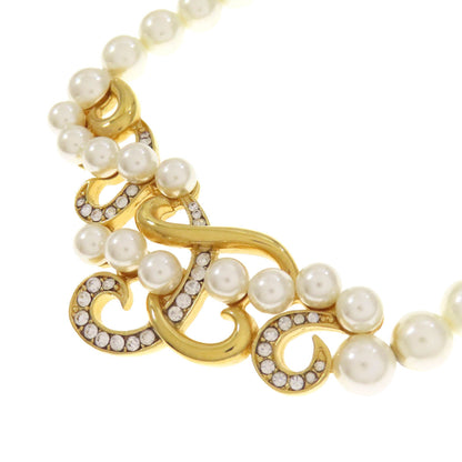 Set of 3 fake pearls Necklace stainless steel Fake pearl 40.7g　Ladies