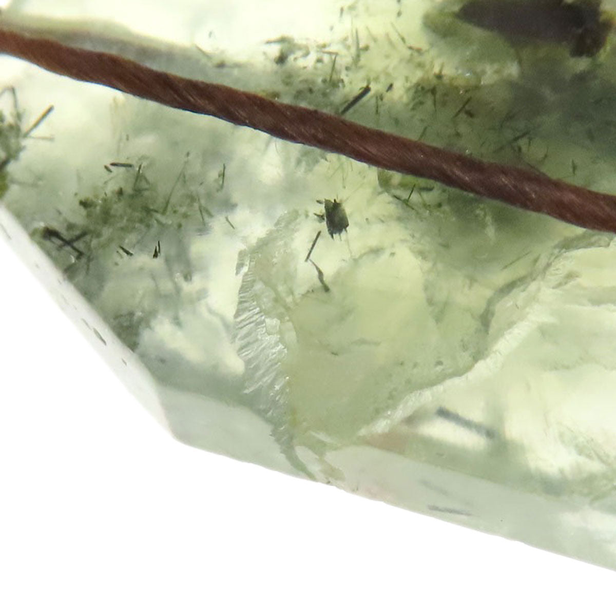 Natural Magnesite Necklace Metal 85.7g　Ladies