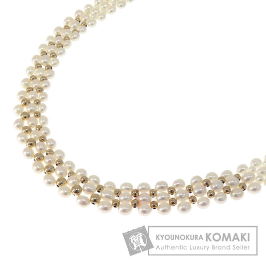 Freshwater Pearl Pearl Necklace Silver  27.5g　Ladies