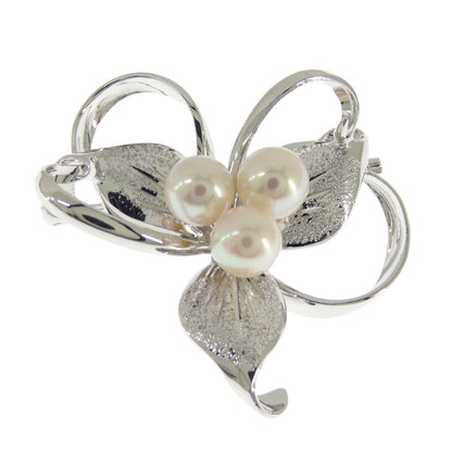 Pearl Brooch PL SV 6.2g　Ladies