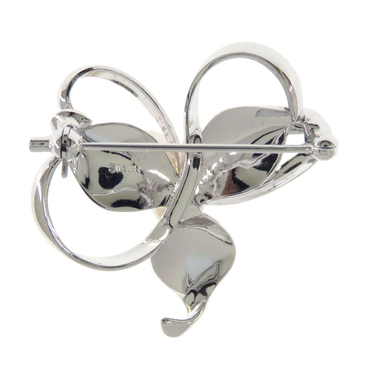 Pearl Brooch PL SV 6.2g　Ladies