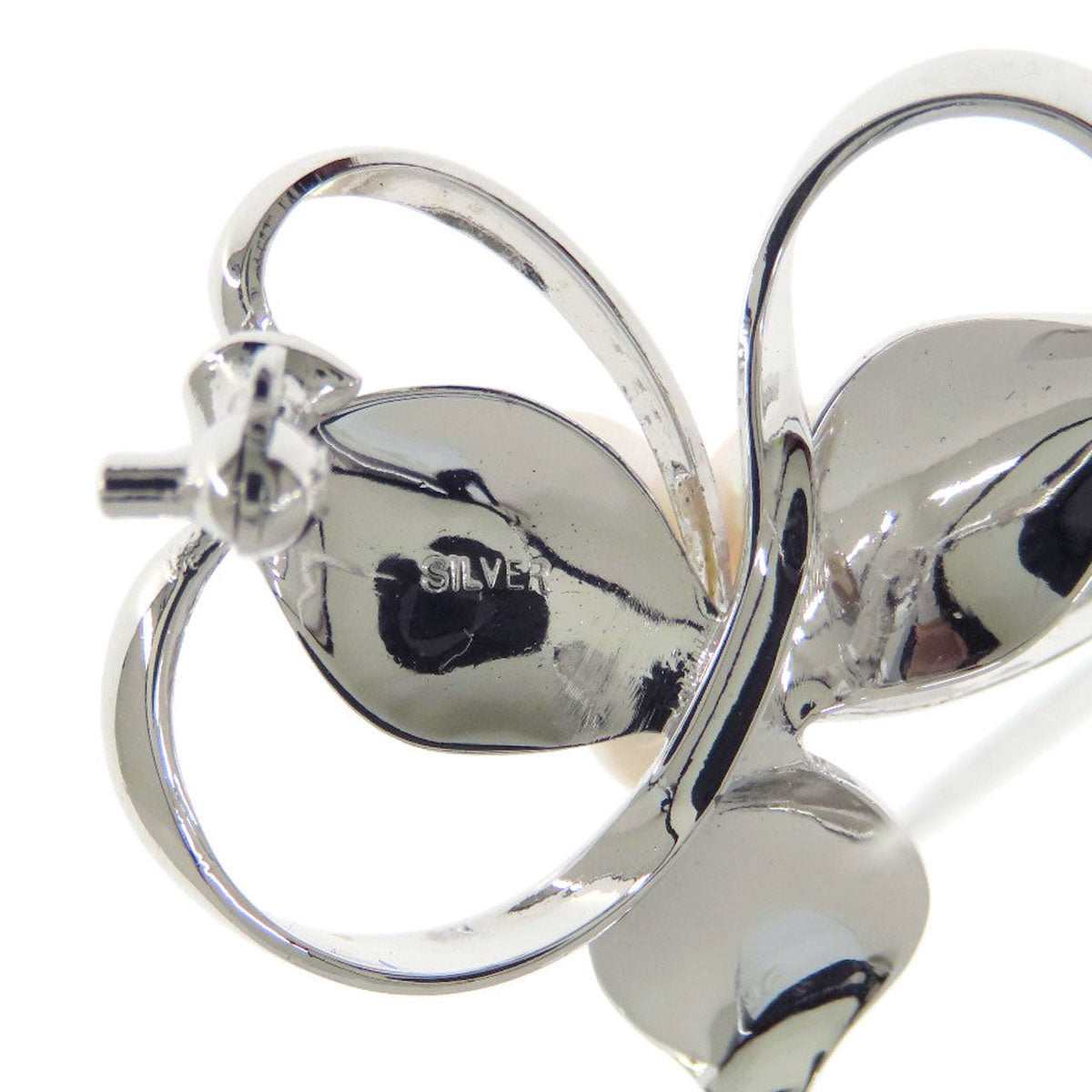 Pearl Brooch PL SV 6.2g　Ladies
