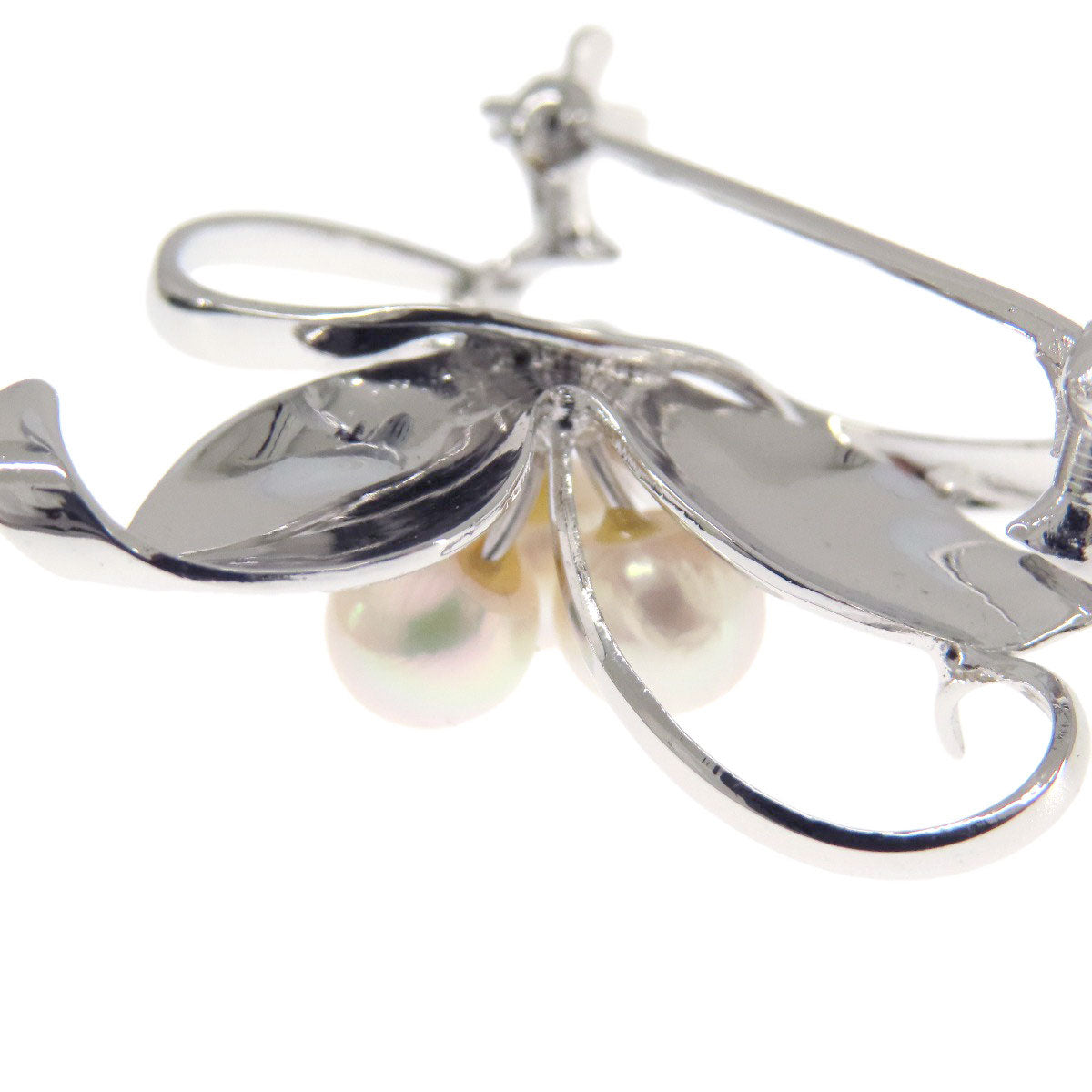 Pearl Brooch PL SV 6.2g　Ladies