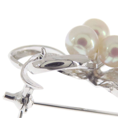 Pearl Brooch PL SV 6.2g　Ladies
