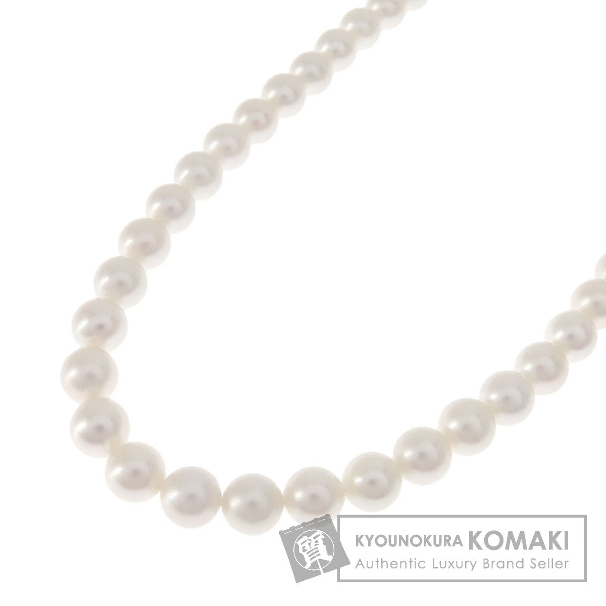 pearl choker Necklace PL SV 24.6g　Ladies