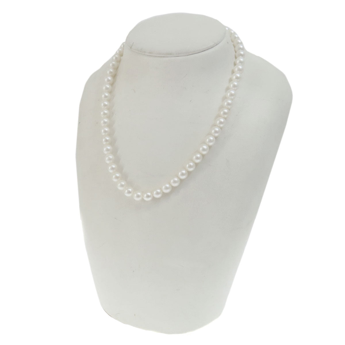 pearl choker Necklace PL SV 24.6g　Ladies