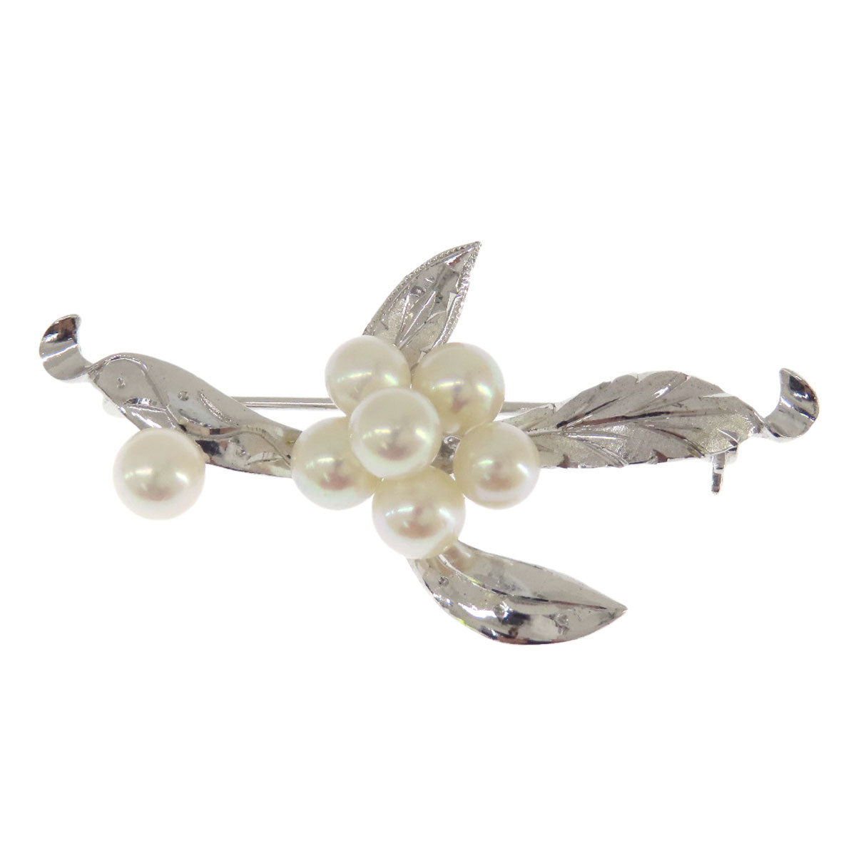 Pearl Brooch PL SV 5.3g　Ladies