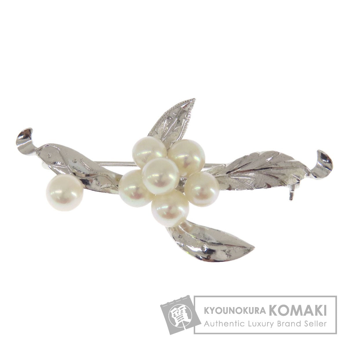 Pearl Brooch PL SV 5.3g　Ladies