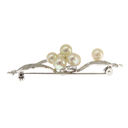 Pearl Brooch PL SV 5.3g　Ladies