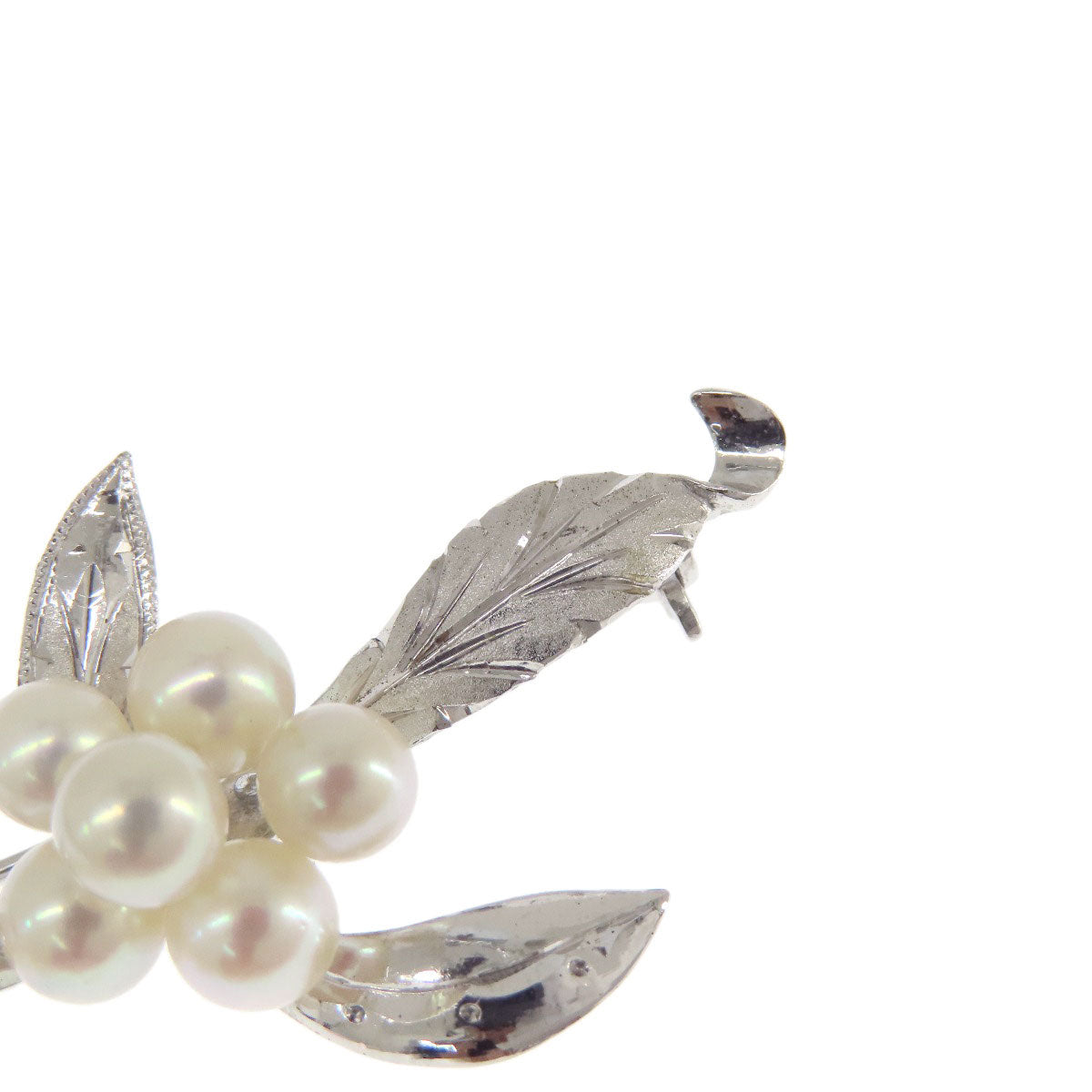 Pearl Brooch PL SV 5.3g　Ladies