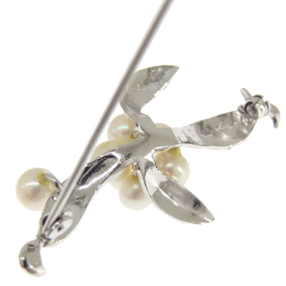 Pearl Brooch PL SV 5.3g　Ladies