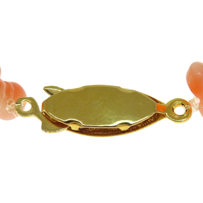 Coral Coral Necklace Coral 32.6g　Ladies
