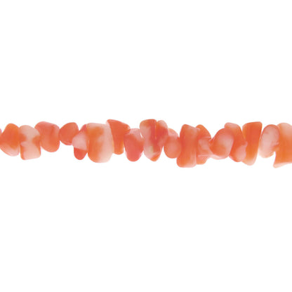 Coral Coral Necklace Coral SV 18.2g　Ladies