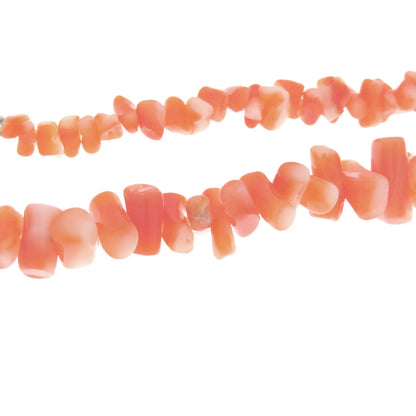 Coral Coral Necklace Coral SV 18.2g　Ladies