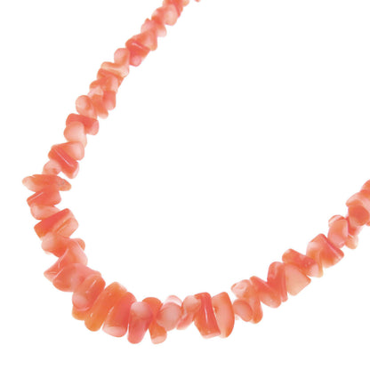 Coral Coral Necklace Coral SV 18.2g　Ladies