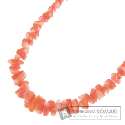 Coral Coral Necklace Coral SV 18.2g　Ladies