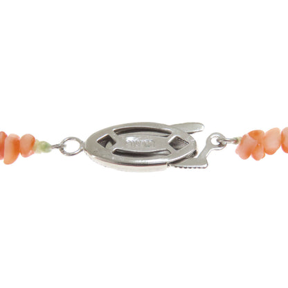 Coral Coral Necklace Coral SV 18.2g　Ladies