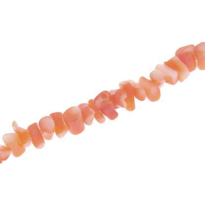 Coral Coral Necklace Coral SV 18.2g　Ladies