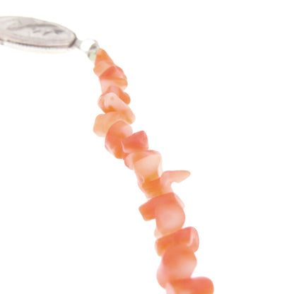 Coral Coral Necklace Coral SV 18.2g　Ladies