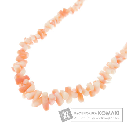 Coral Coral Necklace Coral SV 22.8g　Ladies