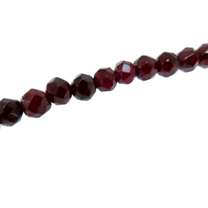 Garnet Necklace Silver  25.2g　Ladies