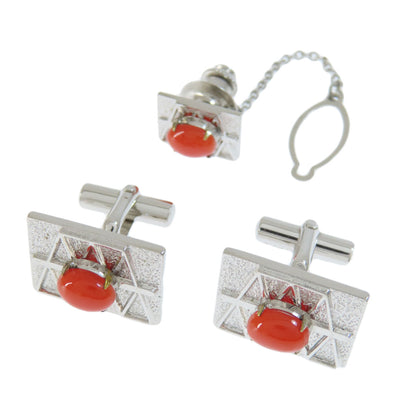 Coral Coral 2-piece set cuffs Coral SV 15.9g　mens