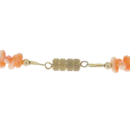 Coral Coral 2-piece set Necklace Coral 35g　Ladies