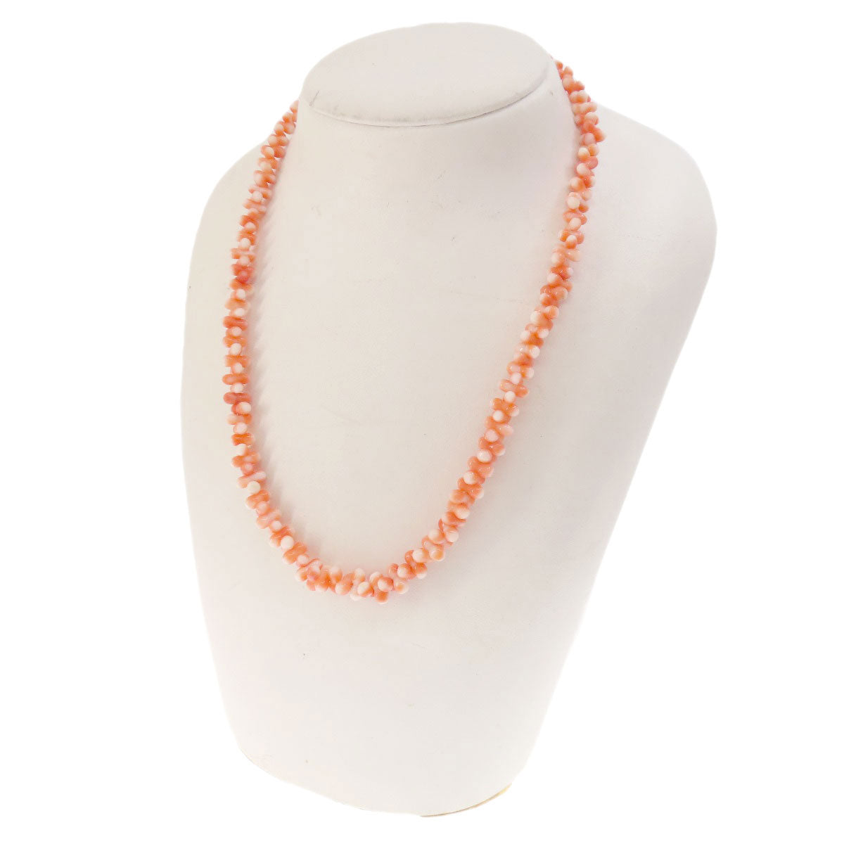 Coral Coral 2-piece set Necklace Coral  35g　Ladies