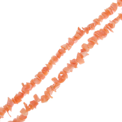 Coral Coral 2-piece set Necklace Coral  35g　Ladies