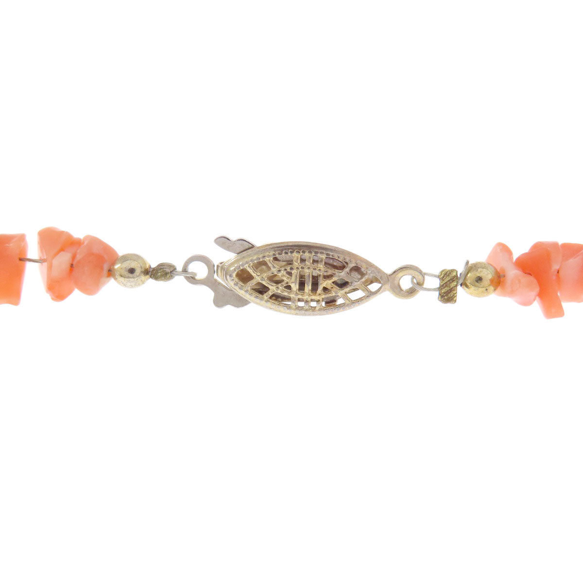 Coral Coral 2-piece set Necklace Coral  35g　Ladies