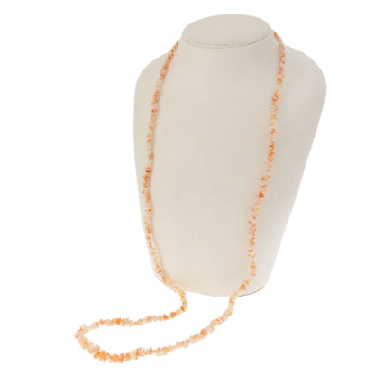 Coral Coral 2-piece set Necklace Coral SV 33.1g　Ladies