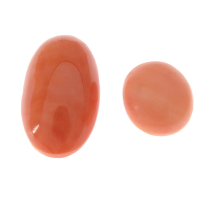 Coral Coral Pendant Top Loose 3 Piece Set Pendant top Coral  4.5g　Ladies