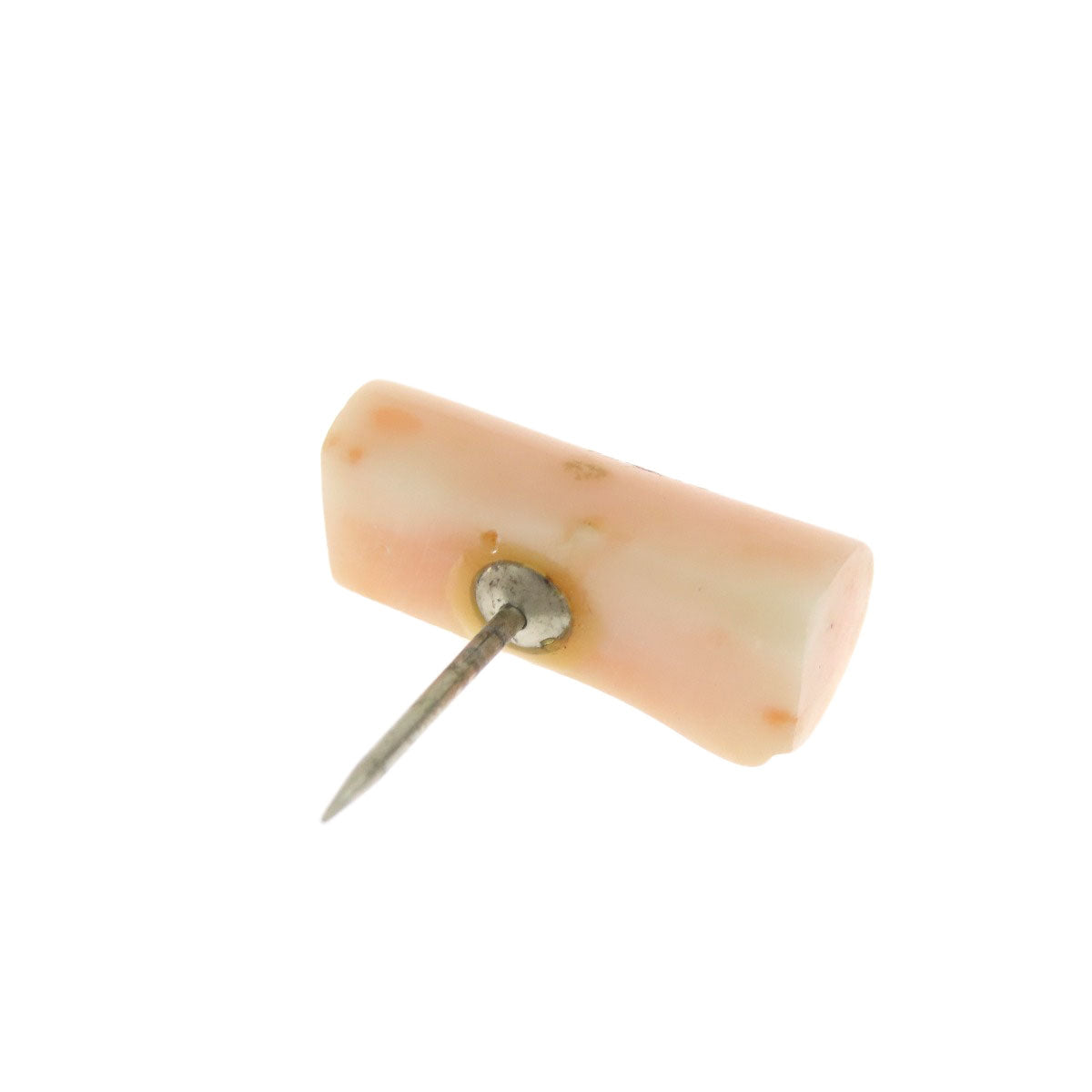 サンゴ 珊瑚 タイタック 4点セット タイピン 珊瑚 15.7g メンズ 【中古】