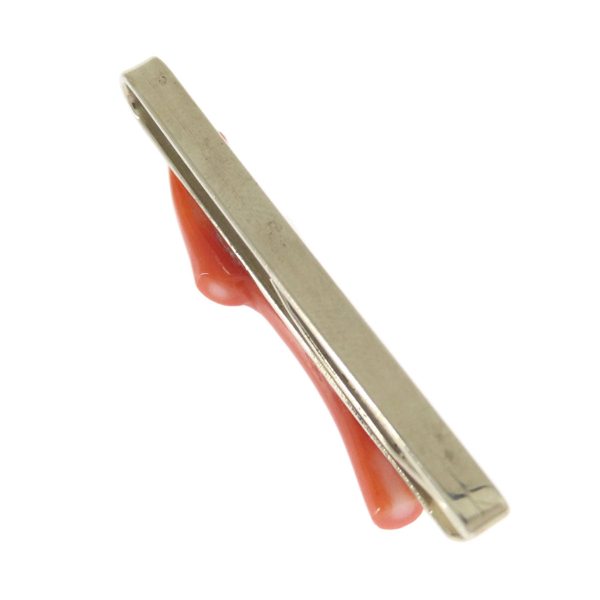 Coral Coral Tie Tack Pin Set of 4 Tie pin Coral  16.5g　mens