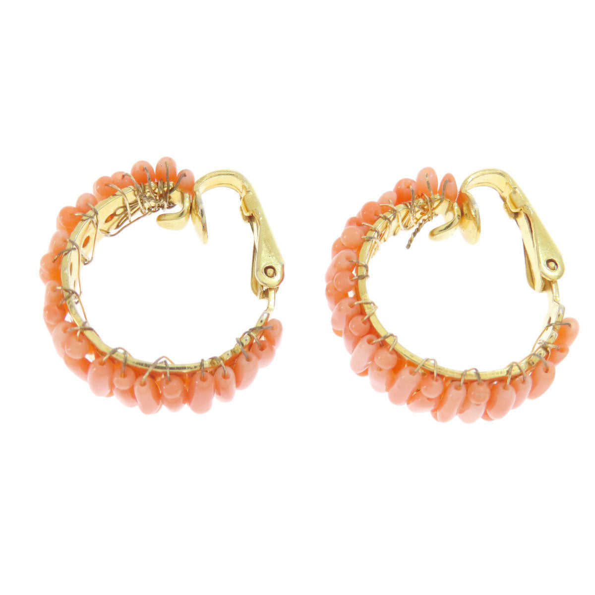 Coral Coral 3-piece set Earring Coral SV 14.2g　Ladies