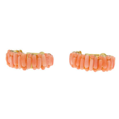 Coral Coral 3-piece set Earring Coral SV 14.2g　Ladies