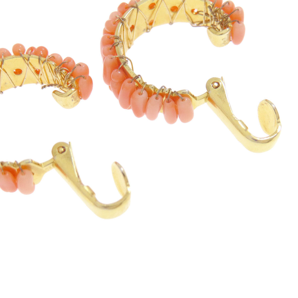 Coral Coral 3-piece set Earring Coral SV 14.2g　Ladies