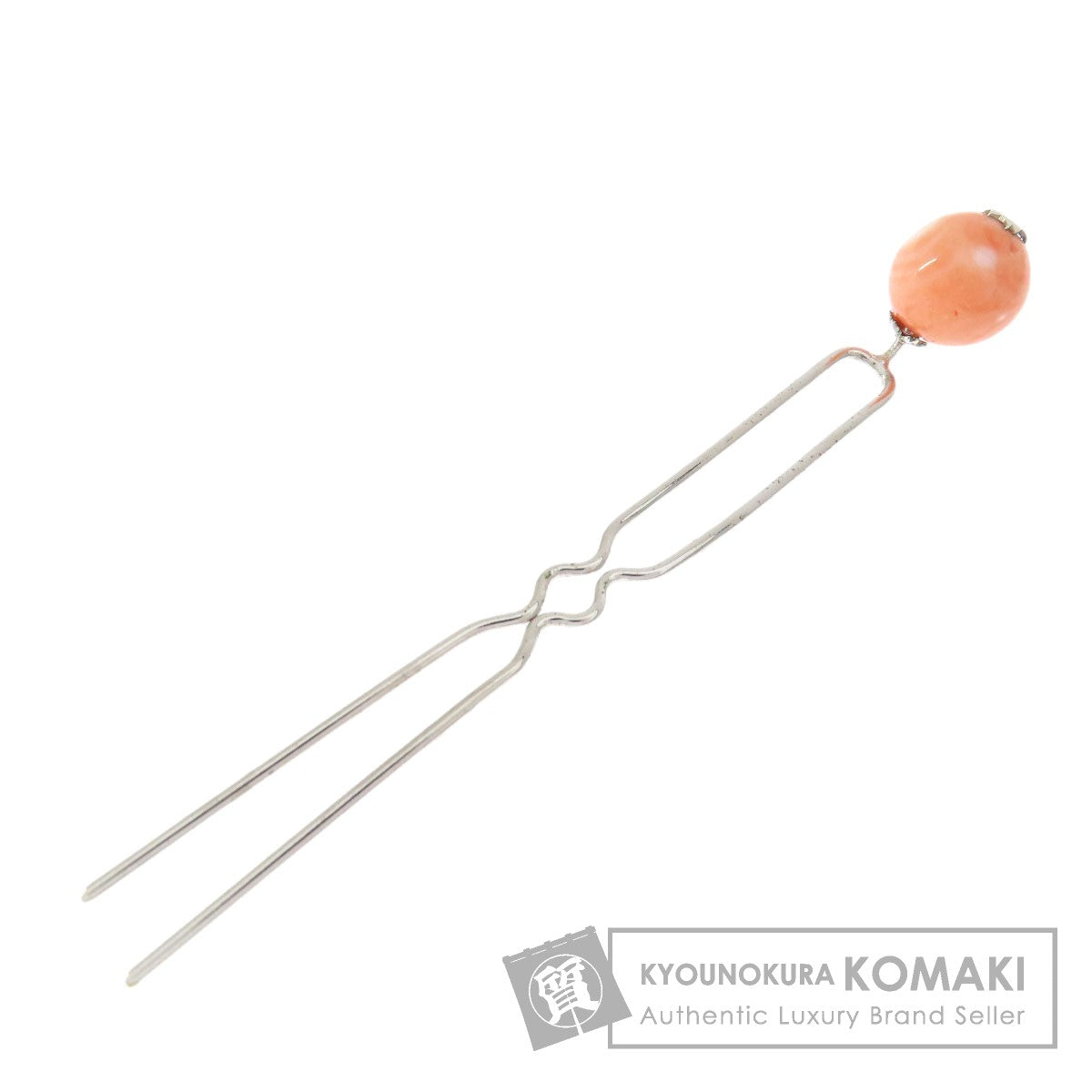 Coral Coral Japanese hairpin Coral 6.1g　Ladies