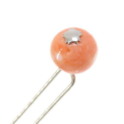 Coral Coral Japanese hairpin Coral 6.1g　Ladies